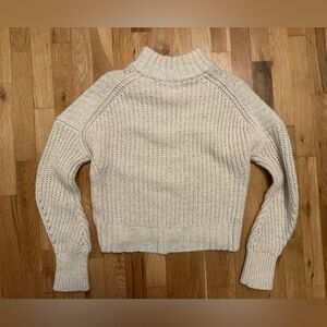 J. Crew Chunky Knit Cropped Sweater